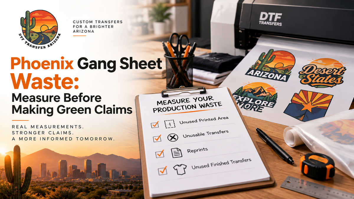 Phoenix Gang Sheet Waste: Measure Before Making Green Claim