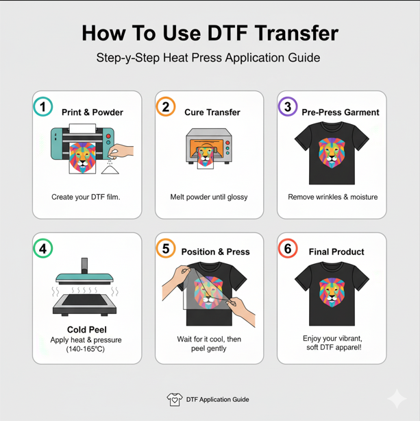How To Use DTF Transfer