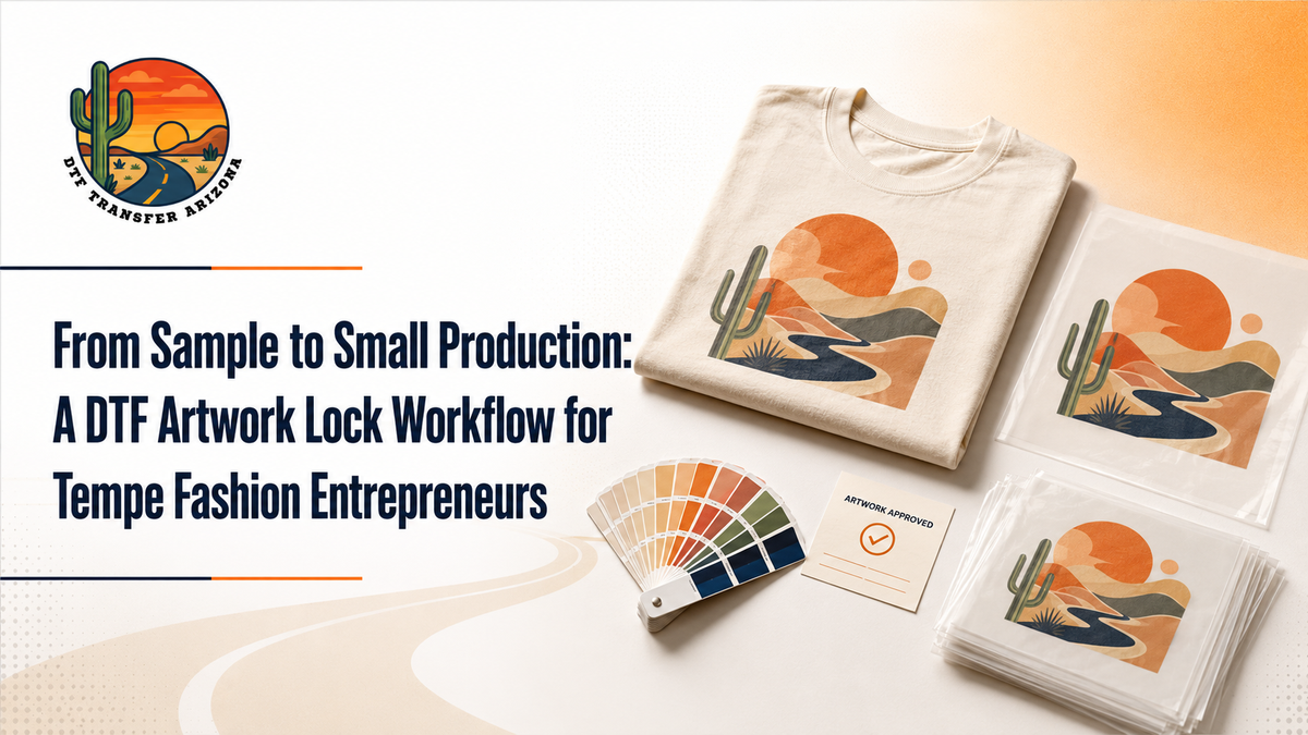From Sample to Small Production: A DTF Artwork Lock Workflow for Tempe Fashion Entrepreneurs