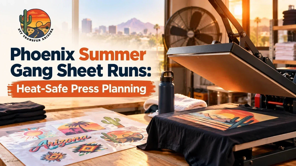 Phoenix Summer Gang Sheet Runs: Heat-Safe Press Planning