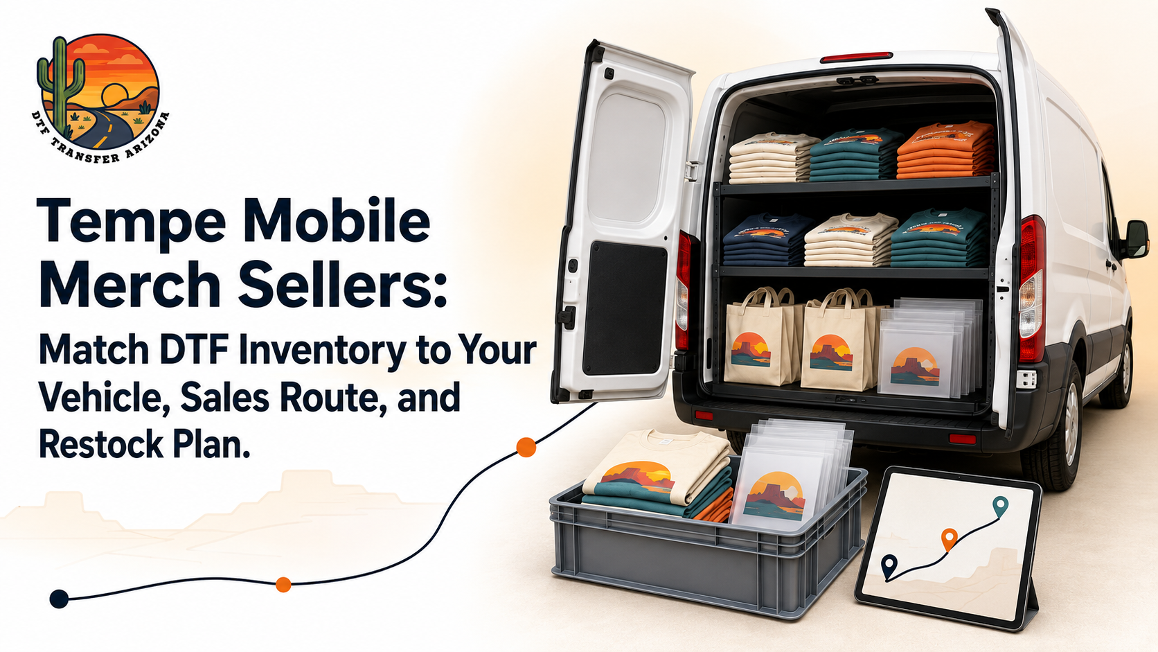 Tempe Mobile Merch Sellers: Match DTF Inventory to Your Vehicle, Sales Route, and Restock Plan