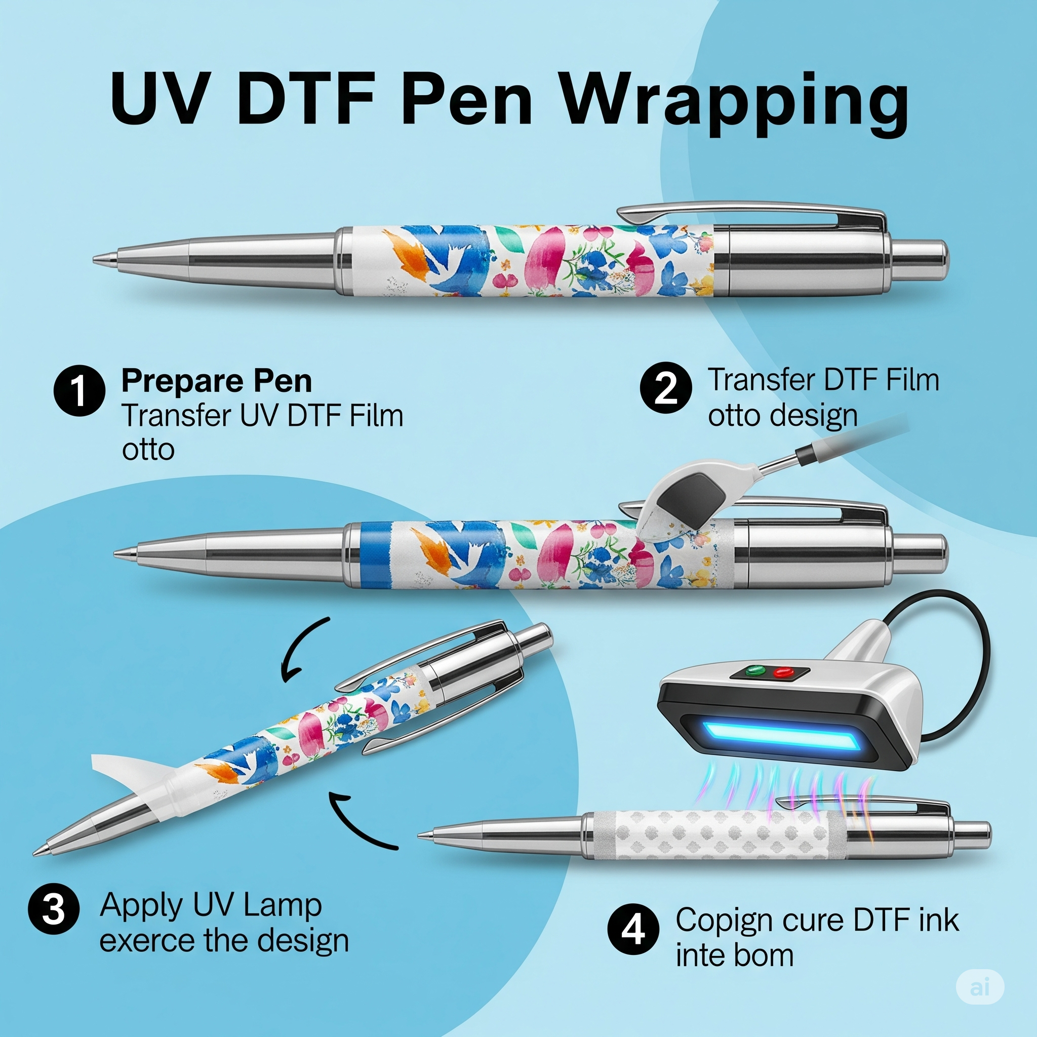 UV DTF Pen Wraps