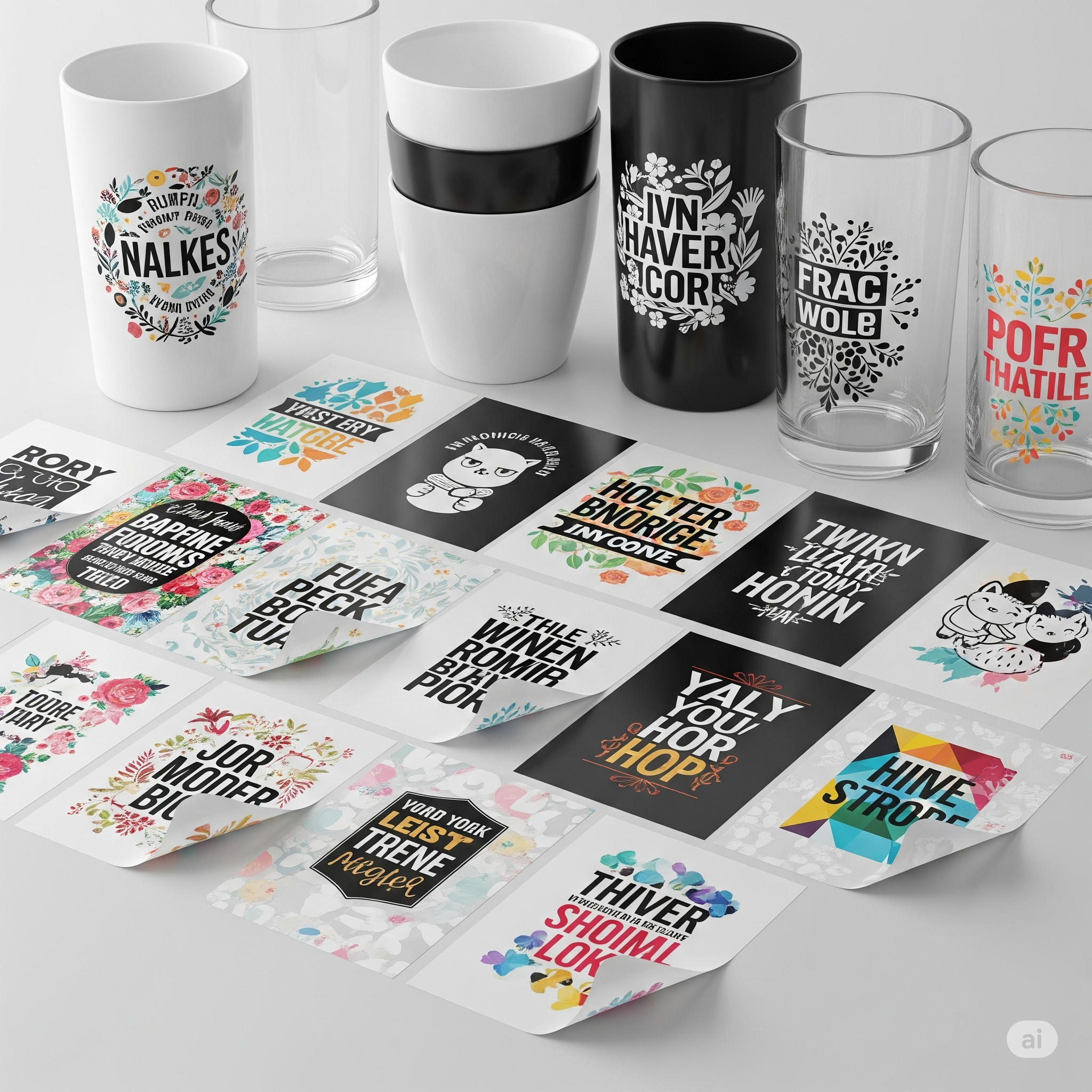 UV DTF Transfers For Cups