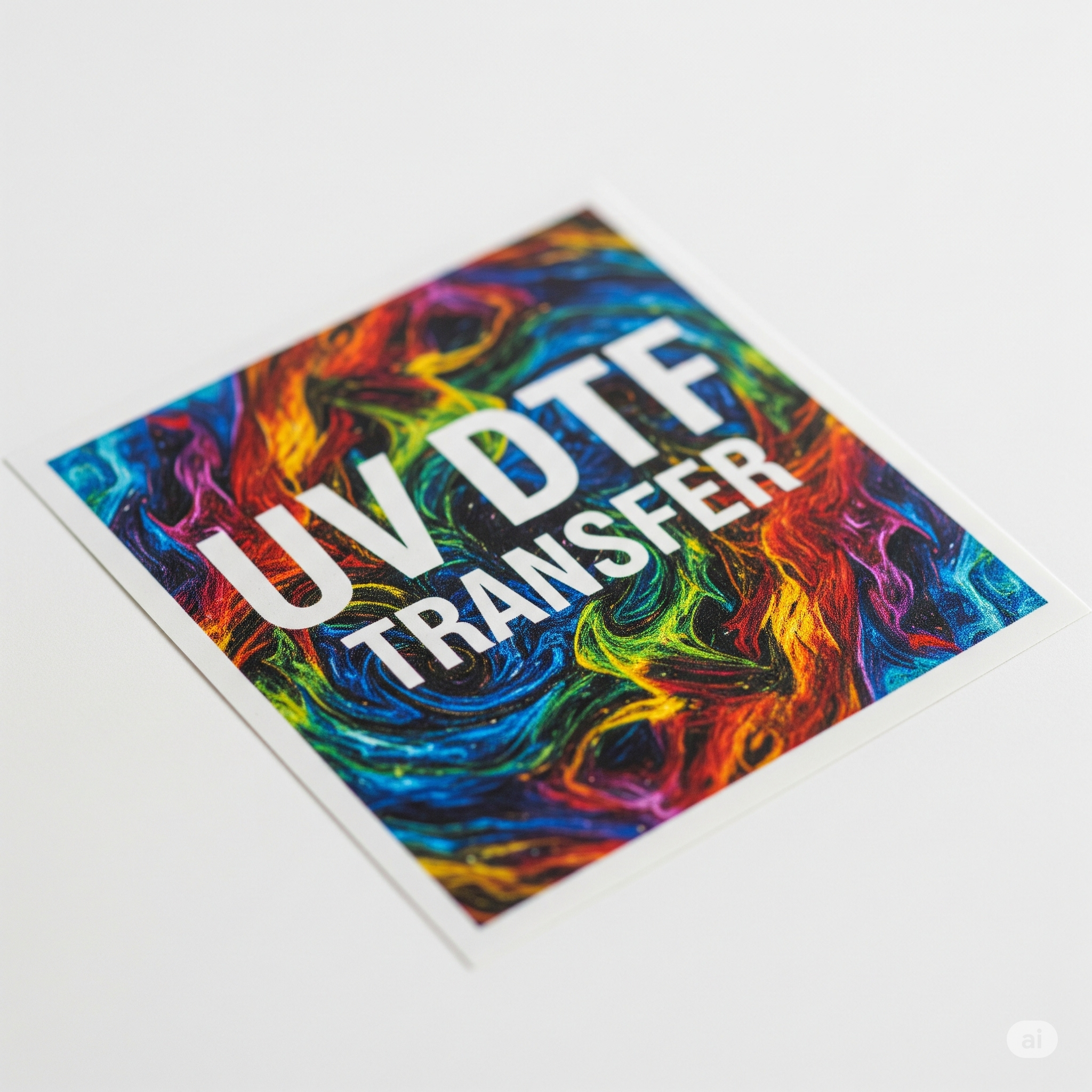 UV DTF Transfer Sticker
