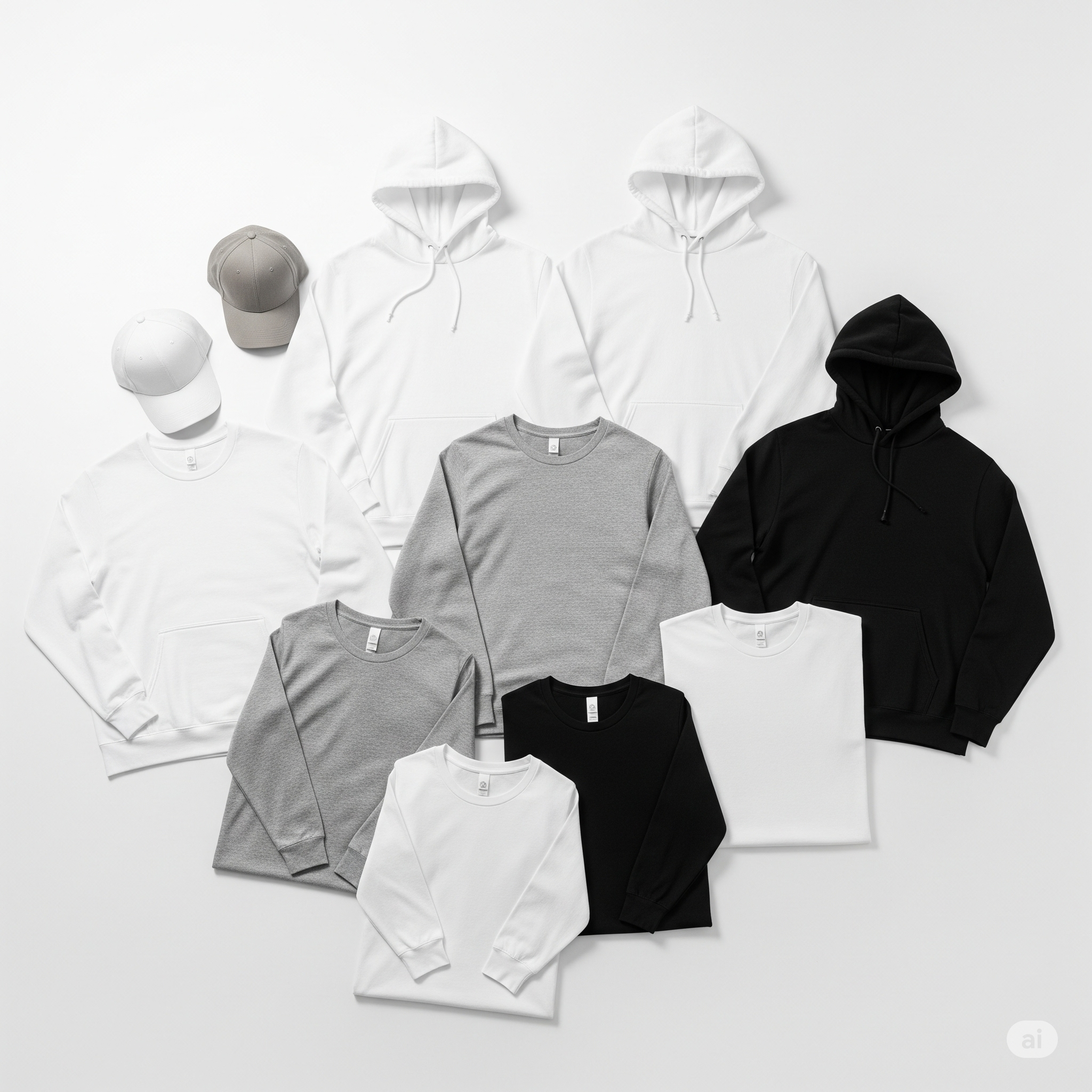 Hooded Sweatshirt Blank