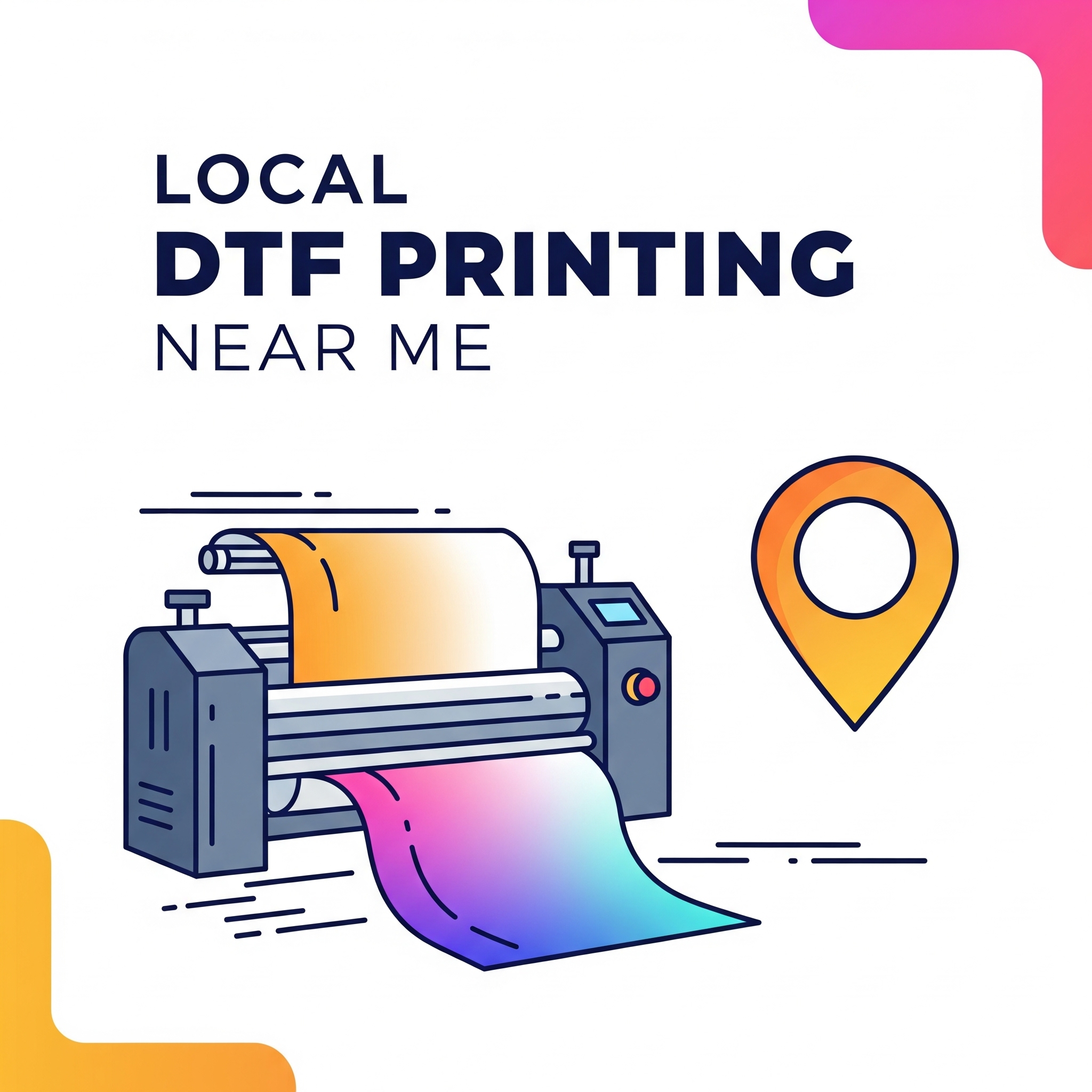 Local DTF Printing Near Me