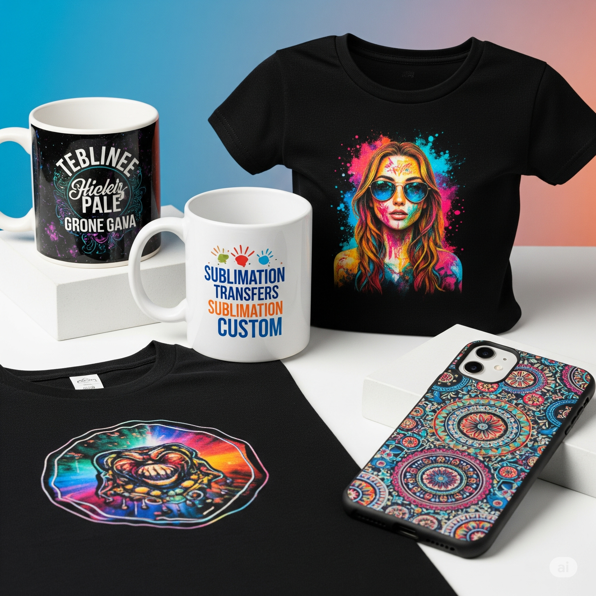 Sublimation Transfers Custom