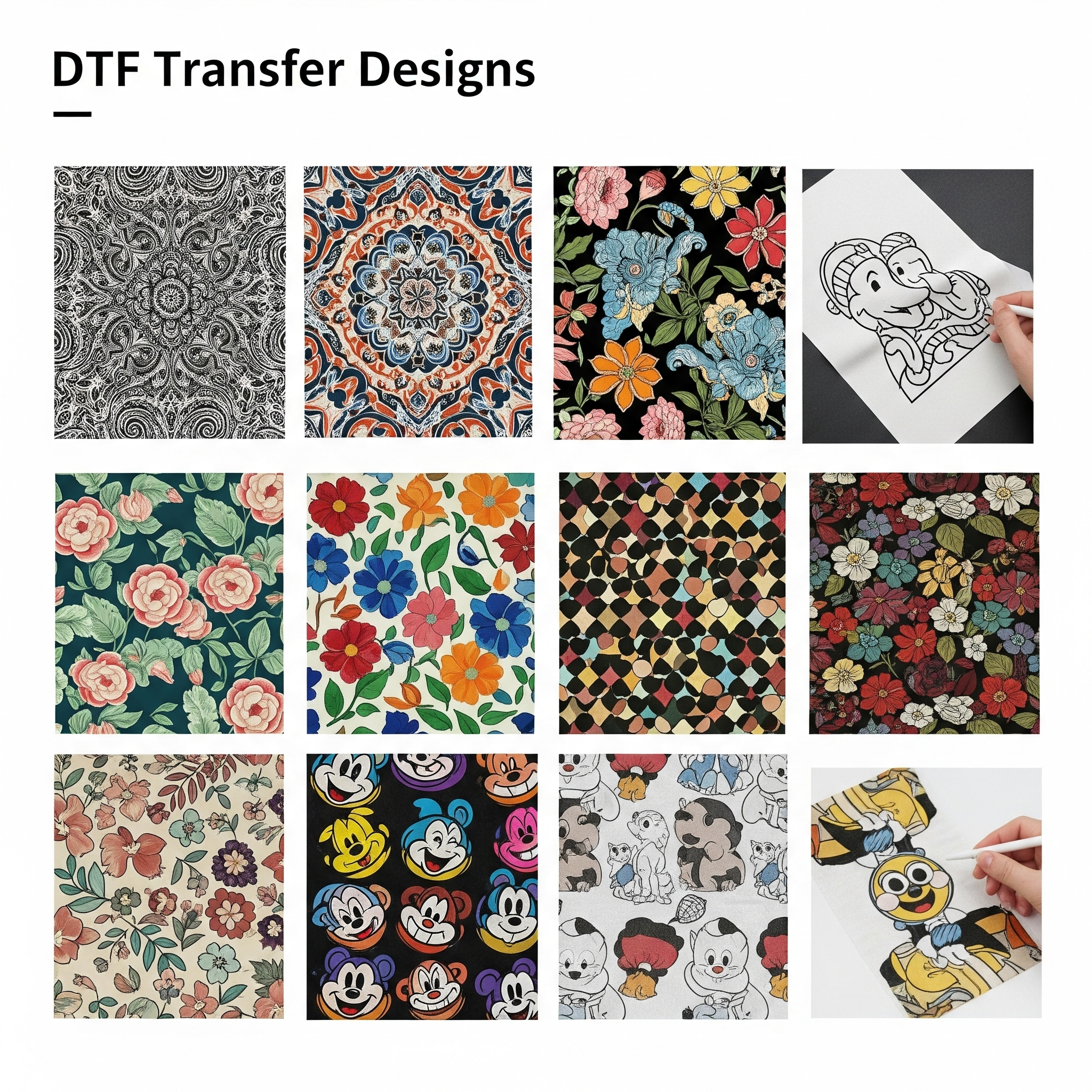 DTF Transfer Designs