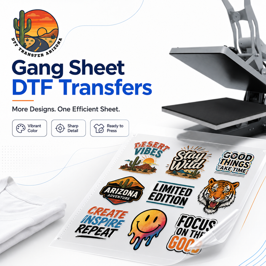 Gang Sheet DTF Transfers
